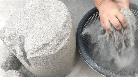 ASMR Super Duper Silky Soft Dusty Grainy Sand Melting Huge Bucket