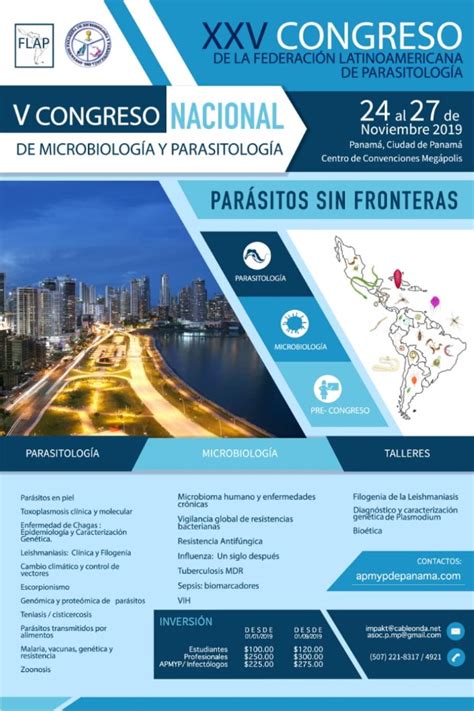 Xxv Congreso De La Federaci N Latinoamericana De Parasitolog A Y V