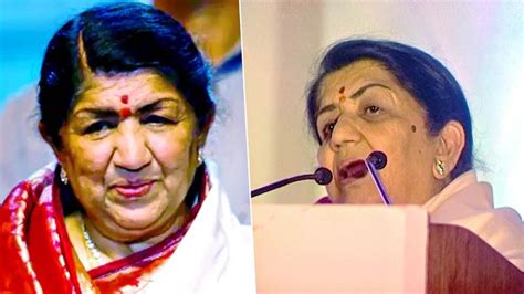 Lata Mangeshkar’s Emotional Speech After Being Awarded Bharat Ratna ...