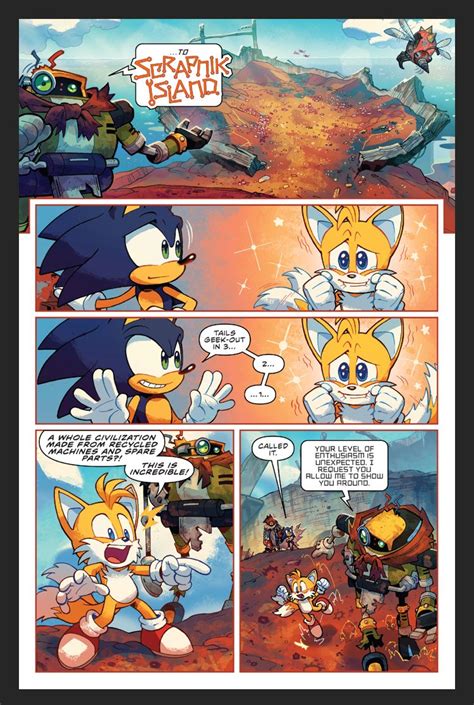 Sonic The Hedgehog Comic Idw Artofit