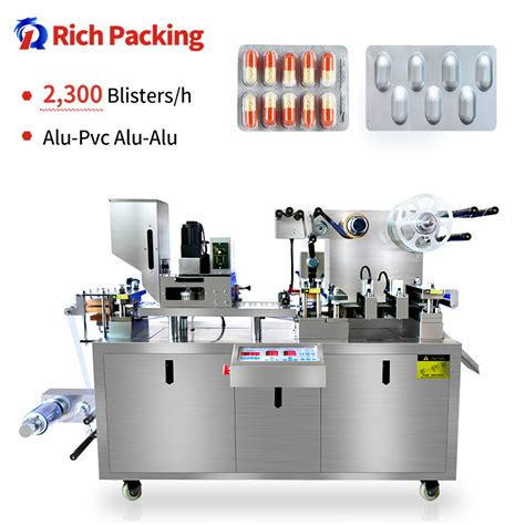 Dpp Mini Automatic Alu Alu Pill Blister Packing Machine Small Capsule