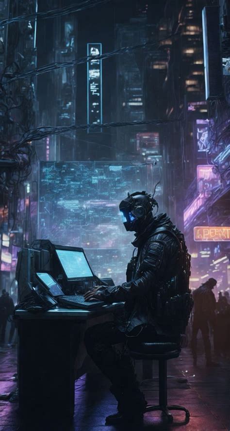 Neo-Tokyo Nights: A Cyberpunk Adventure | Arte urbano, Arte cyberpunk