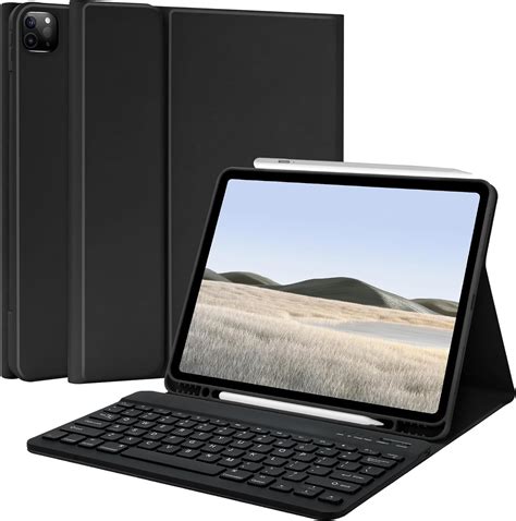 Jeswo Funda Con Teclado De Espa Ol Incluye Para Ipad Air