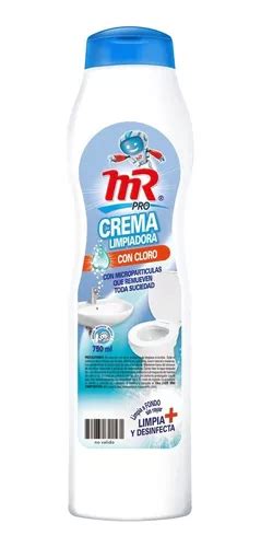 Limpiador En Crema Con Cloro Mr Ml Mercadolibre