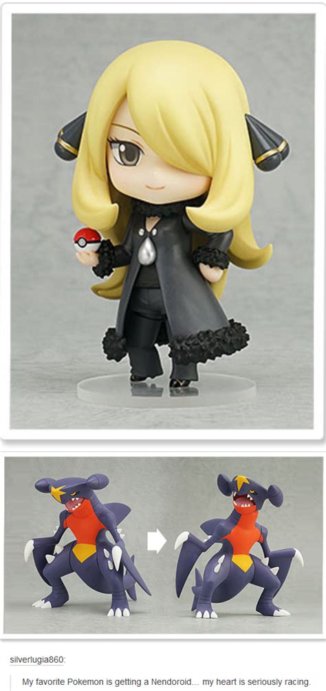 Cynthia And Garchomp Nendoroid Cynthia Know Your Meme