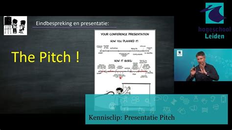 Kennisclip Presentatie Van Een Pitch YouTube