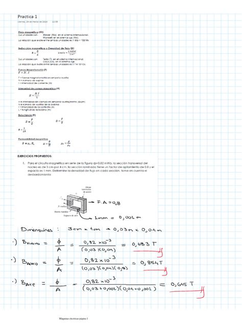 Máquinas Eléctricas Práctica Dirigida 1 Arzapalo Verástegui José Pdf