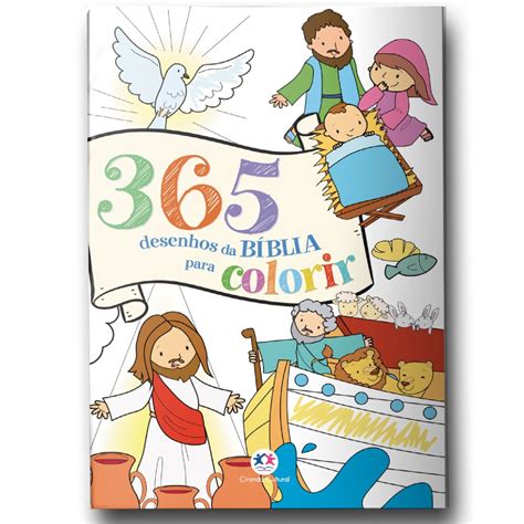 Desenhos Infantis Da Bíblia - Livro 365 Desenhos da Bíblia para Colorir – Cantinho Sagrado