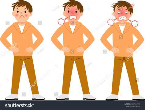 Angry Men Arms Crossed Stock Vector (Royalty Free) 1467963575 | Shutterstock