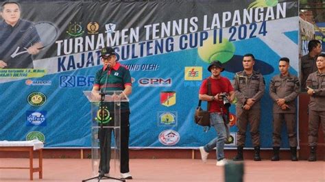 Turnamen Tenis Lapangan Kajati Cup Ii Resmi Dibuka Tribunpalu