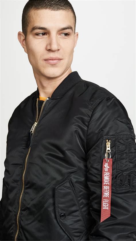 Buy Alpha Industries Ma 1 Slim Fit Bomber Flight Jacket Fighter Pilot