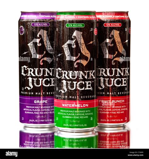 Crunk Juce A Alcoholic Energy Drink That Is As Strong As Wine 12 And Is Being Blamed For