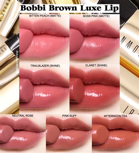 Bobbi Brown Luxe Lip Color 38g ลิป ขนาดปกติ 38 กรัม Line Shopping