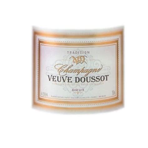 Champagne Veuve Doussot Brut Tradition La Cave Cdiscount