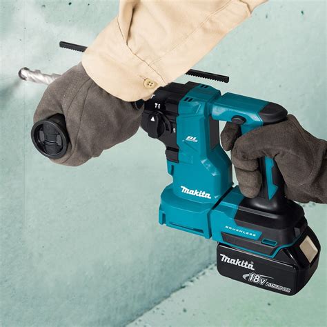 Makita Dhr Z V Li Ion Cordless Brushless Sds Plus Rotary Hammer