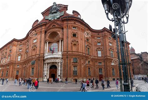 Palazzo Carignano Is A Historical Building In The Centre Of Turin