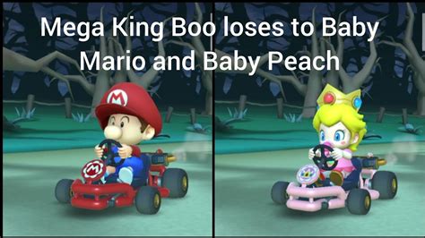 Mega King Boo Loses To Baby Mario And Baby Peach In DS Luigi S Mansion