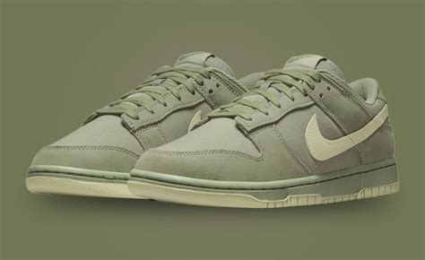 Nike Dunk Low Premium Oil Green Olive Aura