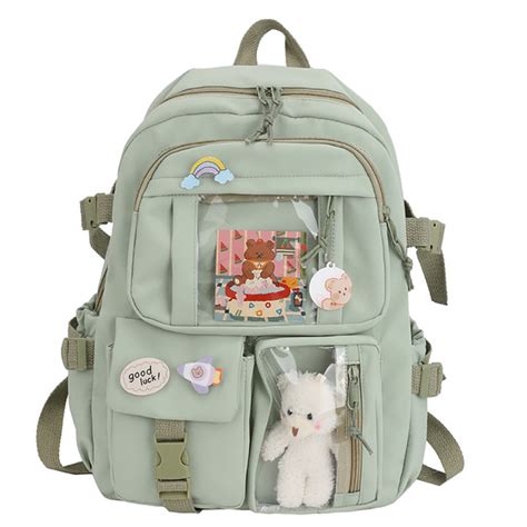 Kawaii Aesthetic Women Backpack School Bag For Teen Girls Japanese