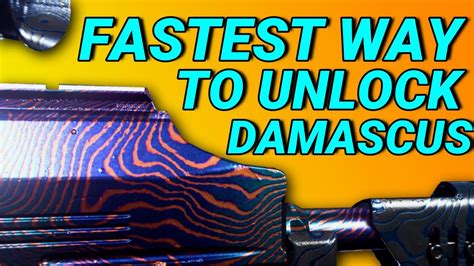 Fastest Way To Unlock Damascus Camo Damascus Camo Unlock Guide