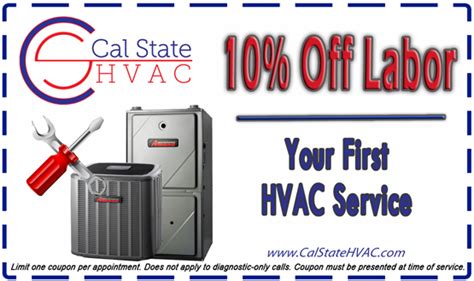 HVAC Coupons | Cal State HVAC