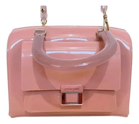 Bolsa Petite Jolie Lana Baú Bolso Frontal Cor Rosa MercadoLibre