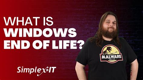 What Is Windows End Of Life YouTube