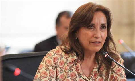 Presentan moción de vacancia contra Dina Boluarte por viajar al