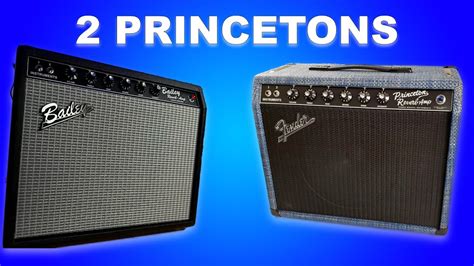 Unfair Fender Princeton Comparison Youtube