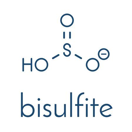 Vector of Bisulfite anion, chemical - ID:150094409 - Royalty Free Image ...