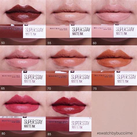 Jual Maybelline Superstay Matte Ink Lip Color Inspirer 125 Shopee Indonesia