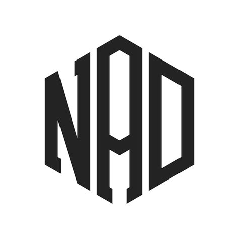 Premium Vector NAD Logo Design Initial Letter NAD Monogram Logo Using