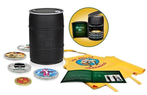 Breaking bad l intégrale totale en coffret blu ray baril deluxe