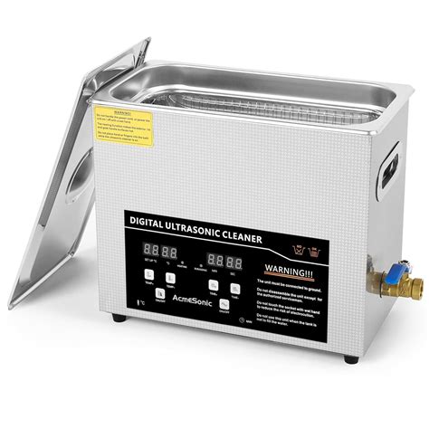 Amazon.com: ACMESONIC Ultrasonic Cleaner 6L Digital Ultrasonic Parts