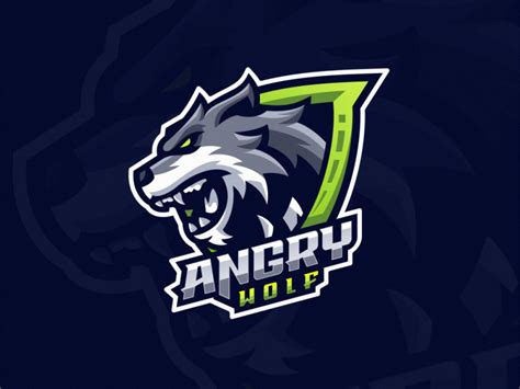 Wolf Esport Logo By Albert Kalingga On Dribbble