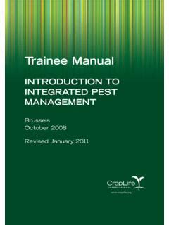 Introduction To Integrated Pest Management Introduction To Integrated