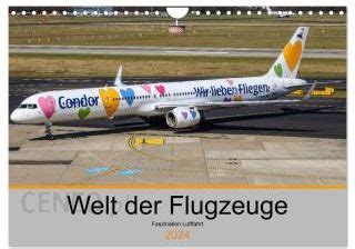 Welt Der Flugzeuge Faszination Luftfahrt Wandkalender Din