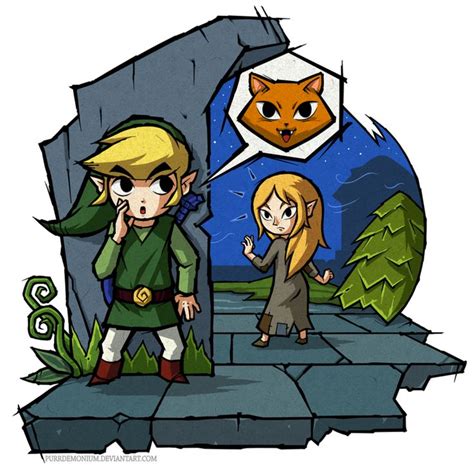 The Wind Waker Meow By Purrdemonium On Deviantart The Wind Waker Legend Of Zelda Wind Waker