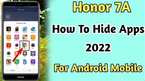 Honor 7A Me Apps Hide Kaise Karen 2022 How To Hide Apps In Honor