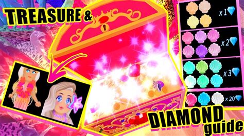 Every Secret Treasure Chest And Shell Diamond Location In Sunset Island 🐚💎 Royale High Update