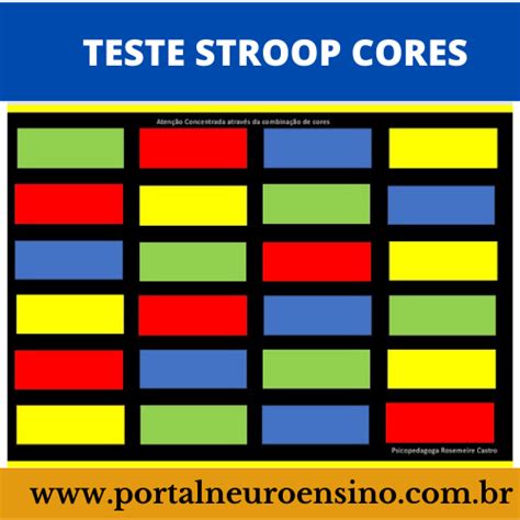 TESTE STROOP CORES PORTAL NEURO ENSINO