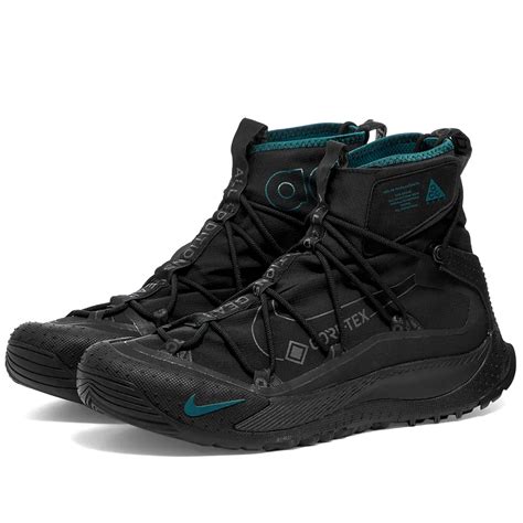 Nike Acg Air Terra Antarktik Black And Midnight Turquoise End Tactical Shoes Sneakers Men