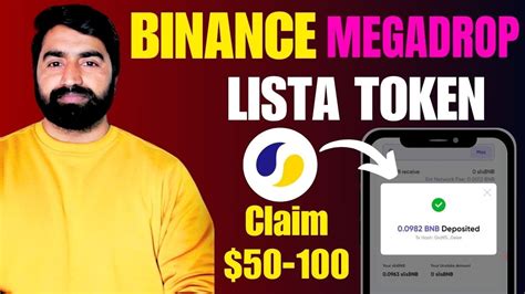 Binance Lista Megadrop Claim 100 Now Web3 Wallet Airdrop Claim