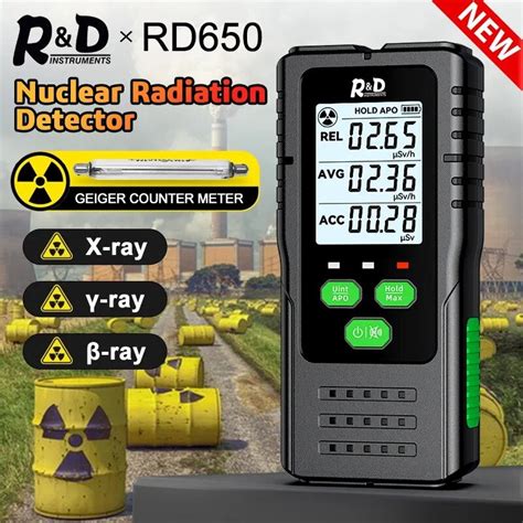 RD650 Geiger Counter Nuclear Radiation Detector X Ray Ray Ray