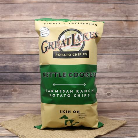 Great Lakes Parmesan Ranch Potato Chips Ashery Country Store