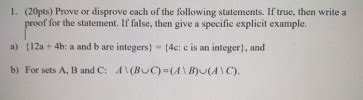 prove   direct proof  disprove  counterexample