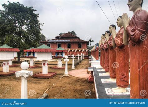 Buddhist Temple in Sigiriya, Sri Lanka Stock Image - Image of building ...