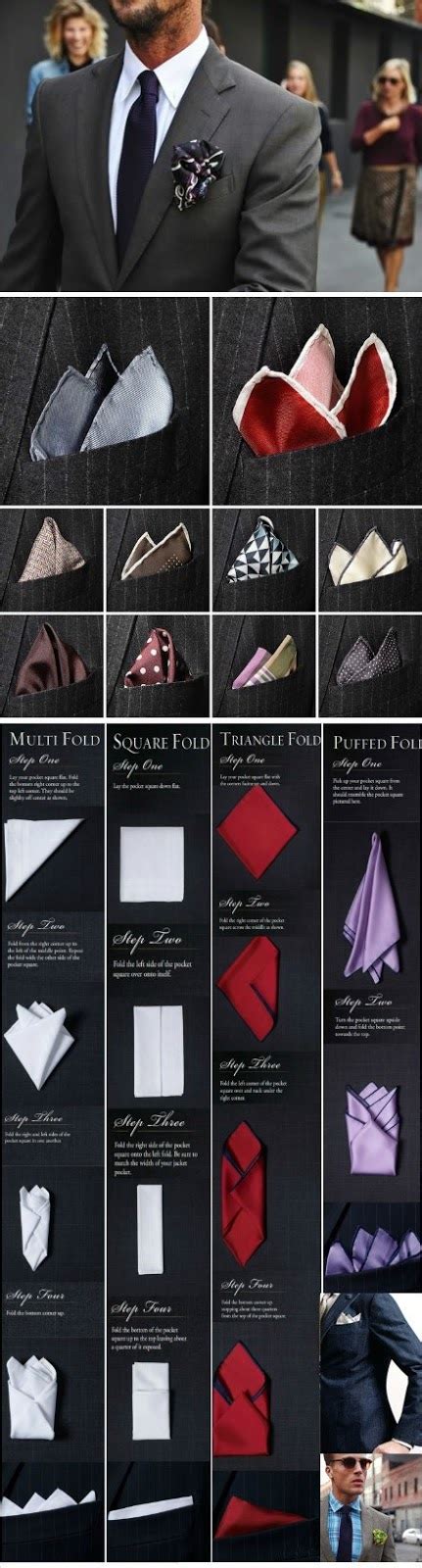 The Awesometastic Bridal Blog Pocket Square Folds