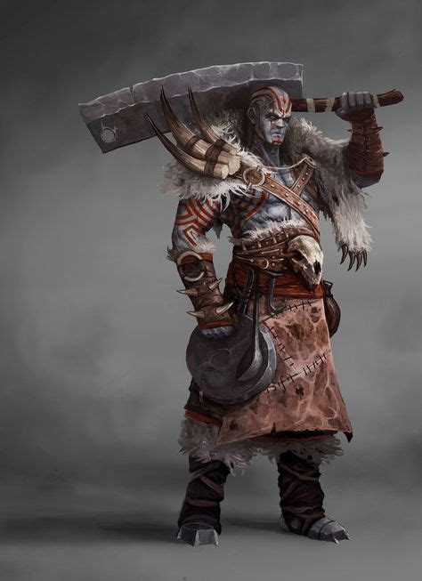 8 Best DnD Goliath images | Fantasy characters, Character art, Barbarian