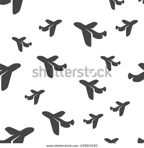 Airplane Seamless Pattern Vector Illustration Backgrounds Stock Vector Royalty Free 630854183